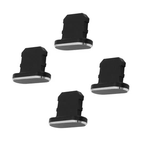 4 Stück Staubstecker Ladebuchse Stopper weiches Gehäuse Slim Case Cover9287 - Bild 1 von 7