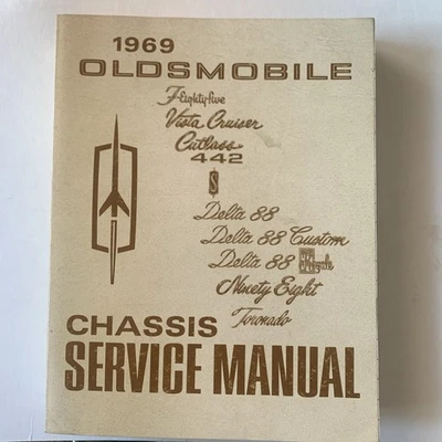 1969 Oldsmobile Chassis Service Manual - Image 1 of 4