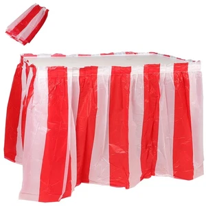 Tablecloth Skirt Baby Banquet Waterproof Wedding Cloths Disposable - Picture 1 of 12
