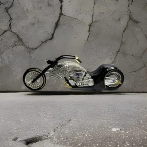 Bradford Exchange 8.5" Motorcycle Chopper Road Warrior Freedom's Wings  - Picture 1 of 3