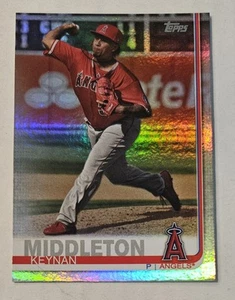 KEYNAN MIDDLETON 2019 Topps - Rainbow Foil #563 Angels - Imagen 1 de 3