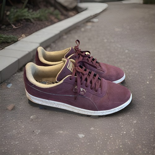 7271) PUMA G. Vilas Tennis scamosciato rosso bordeaux 363092 03 uomo taglia 11