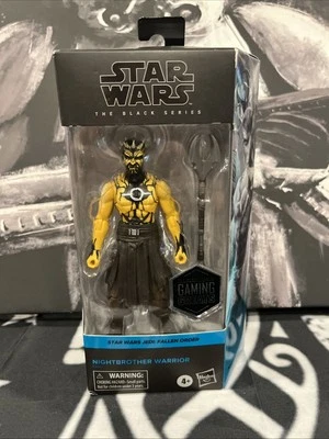 Star Wars The Black Series Gaming Greats NightBrother Warrior Fallen Order - Imagem 1 de 3