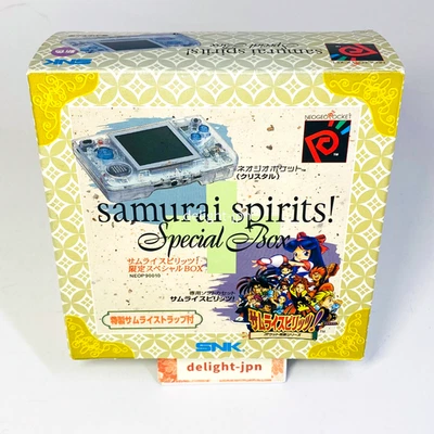 NEOGEO POCKET SAMURAI SHOWDOWN EXCLUSIVE SPECIAL BOX LE NEO GEO SAMURAI SPIRITS - Image 1 of 4