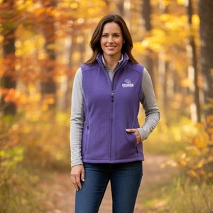 Core 365 Fleece Weste Lila Breeders Cup WM Santa Anita Park XL - Bild 1 von 9