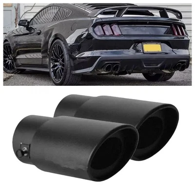 2X For Chevrolet Blazer Car Exhaust Pipe Tip Rear Throat Muffler Tailpipe - Imagem 1 de 4