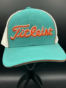 Titleist Mütze Cap Fitted Golf S/M Herren Aqua Grün/Weiß (Miami Dolphins Farben) - Bild 1 von 9