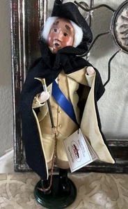 Byers Choice 2013 President GEORGE WASHINGTON Mt Vernon Signed 13” - Picture 1 of 9