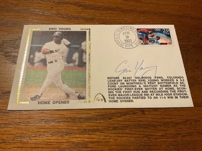 Eric Young Gateway FDC Home Opener 1993 Foto 1 de 2