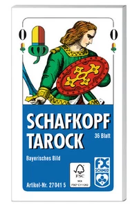 36 Blatt Ravensburger Spielkarten Schafkopf Tarock Bayerisches Bild 27041 - Bild 1 von 2