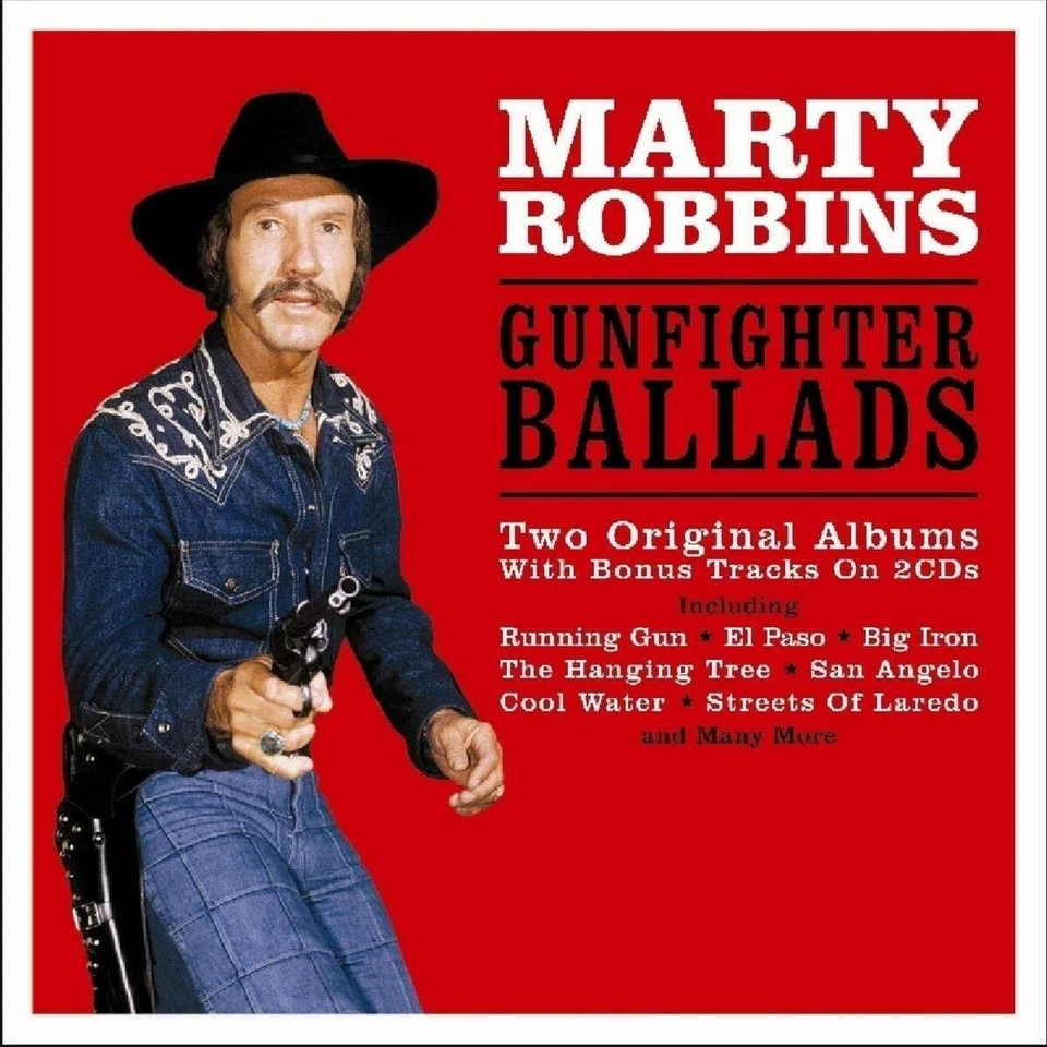 Marty Robbins Gunfighter Ballads & Trail Songs/More 2-CD+Bonus Tracks NEW SEALED - Image 1 of 3