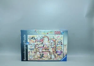 🧩Naschkatzen Crazy Cats Puzzle 500 Teile Ravensburger jigsaw🧩 - Bild 1 von 11