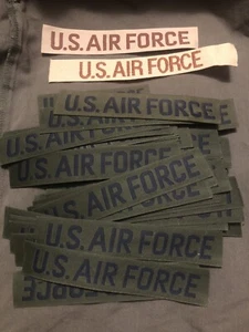 Lot of U.S. Air Force Patches 49 Total USAF Military Junk Drawer - Picture 1 of 1
