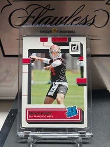 2022 Panini Donruss Brock Purdy Rated Rookie #374 - Picture 1 of 2