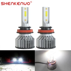 H11 H9 LED Headlight Kit 6000K White Fog Light Bulbs Super Bright High Low Beam - Picture 1 of 10