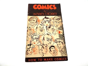 Comics by Walter T. Foster: How To Make Comics 1945 Classic Vintage - Picture 1 of 7