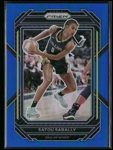 2023 Panini Prizm WNBA - Satou Sabally #60 Blue Prizm /175 - Picture 1 of 2