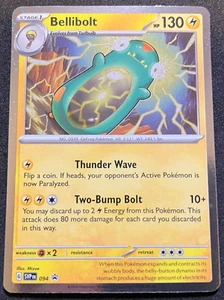 Bellibolt Pokemon Scarlet & Violet SVP 094 Cosmos Holo Black Star Promo NM - Picture 1 of 2