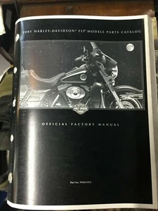  HARLEY-DAVIDSON  BIG TWIN  PARTS BOOK  FOR RESTORATION & REPAIRS GENUINE HDs  - Picture 1 of 7