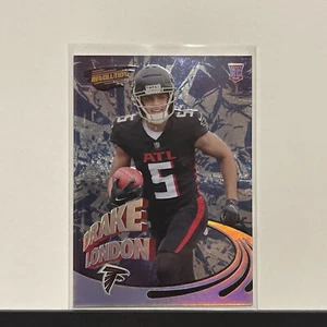2022 Zenith DRAKE LONDON Pacific Revolution SSP Insert RC FALCONS #PR-25 - Picture 1 of 2