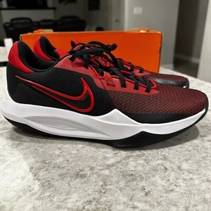 Talla 11.5 - Nike Air Precision 6 Bred Negro/Rojo | Zapato de baloncesto | DD9535-002 - Imagen 1 de 12