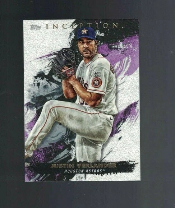 2021 Topps Inception Justin Verlander #91 Astros - Image 1 of 1