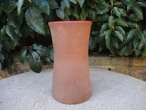 Seltene Vintage Terrakotta Schau Vase 23 cm hoch (104) - Bild 1 von 5