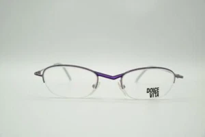 Vintage Casanova DVL-2 Violett halbrand Brille Brillengestell eyeglasses NOS - Bild 1 von 6