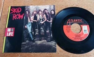 1989, Skid Row 45 RPM P/S BILDHÜLLE, 18 And Life, Atlantic, EX bis NM HTF - Bild 1 von 14