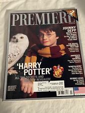 November 2001 Premiere Movie Magazine Harry Potter Daniel Radcliffe Issue