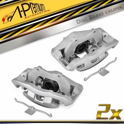 2x Disc Brake Caliper w/ Bracket Front for Volvo C70 06-13 S40 05 V50 2010-2011 - Image 1 of 4