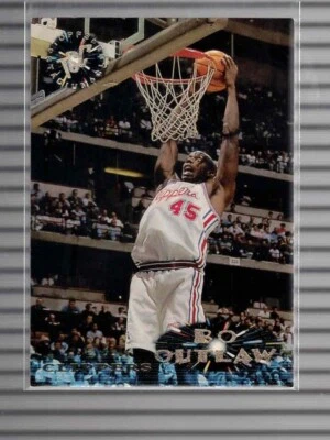 1995-96 Stadium Club Los Angeles Clippers Basketball Card #163 Bo Outlaw - Image 1 of 2