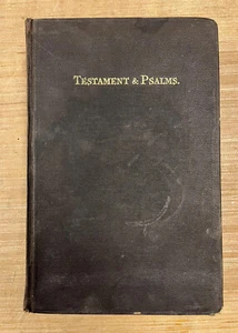 New Testament and Psalms, KJV Hardcover, Super Giant, Amer. Bible Society, 1961 - Imagen 1 de 16