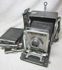 Vintage 1950'S Graflex 4X5 Speed Graphic W/ 127Mm Lens,Graflok Back,Film Holders
