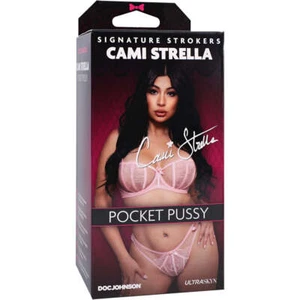 Signature Strokers Cami Strella Ultraskyn Pocket Pussy Stroker Beige - Picture 1 of 3