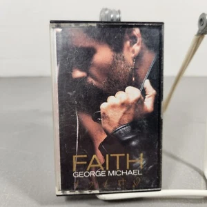 George Michael Faith Cassette Tape 1987 Columbia Dolby System I Want Your Sex - Picture 1 of 5