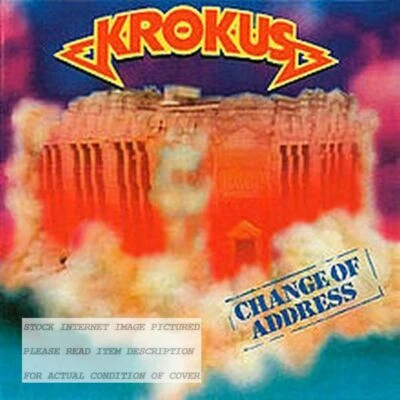 Krokus - Change Of Address (Vinyl LP, Factory Sealed, Club) - Image 1 of 4