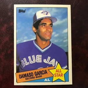 1985 Topps TIFFANY Set DAMASO GARCIA ALL-STAR #702 BLUE JAYS * MINT * HIGH GRADE - Picture 1 of 2