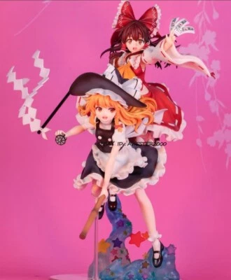 Figura pintada escala 1/7 ANIPLEX+ Proyecto Touhou Kirisame Marisa & Hakurei Reimu Foto 1 de 4