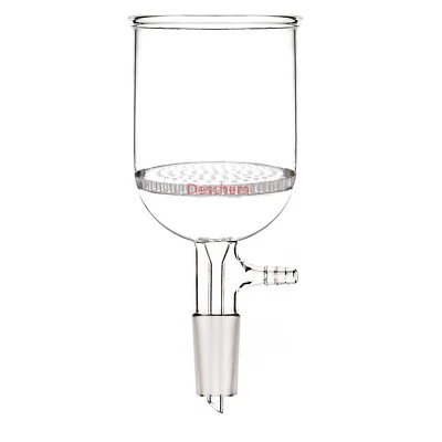350ml,24/40,Glass Buchner Funnel With 70mm Pore plate,Lab Glassware - Image 1 of 4