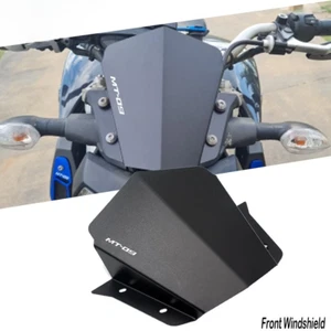 Aluminum Windschilder für Yamaha MT-09 MT09 2013-2016 Front Windschutzscheibe - Picture 1 of 9