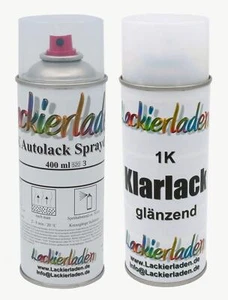 SET Bombolette Spray Vernice Auto per Ligier 2817 Gris Argent Metallizzato | 2 x 400ml Spray - Foto 1 di 7
