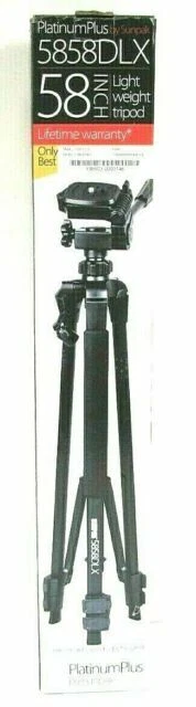 Sunpak 5858DLX Medium Duty Video Tripod - Image 1 of 1