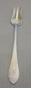 Antique Watson Sterling Silver Old Colony Pickle Fork 1922 Pattern mono N 6.25" - Picture 1 of 6
