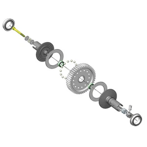 SIN USAR EN PAQUETE SUPER BALL DIFF, TAMIYA BLACKFOOT/ESCARABAJO MONSTRUO / SUBARU MOCOSO / LA RANA - Imagen 1 de 1