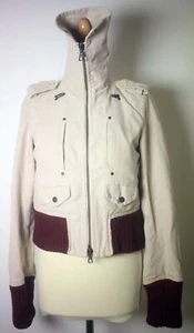 Dsquared2 ladies off-white cropped jacket-Size 40-EU 36-US 4-UK 8-circa 2003 - Picture 1 of 12