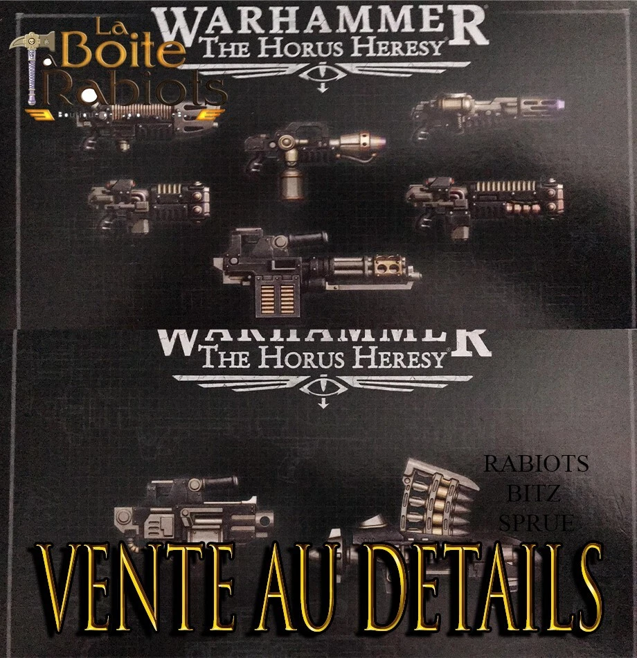 Warhammer The Horus Heresy Armes spéciales et Armes lourdes Vente aux détails)