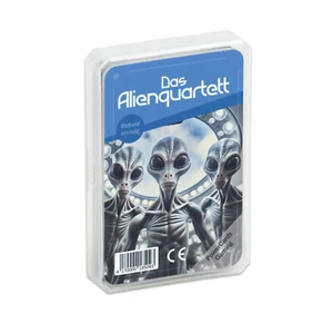 Das Alienquartett,  Quartett Kartenspiel, Alien Kartenspiel, Quartett - Bild 1 von 7