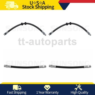 Manguera de línea de freno delantero trasero Sunsong para Volvo 850 1997 1993 Foto 1 de 4