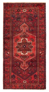 Vintage Hand-Knotted Area Rug 3'6" x 7'0" Traditional Wool Carpet - Picture 1 of 9